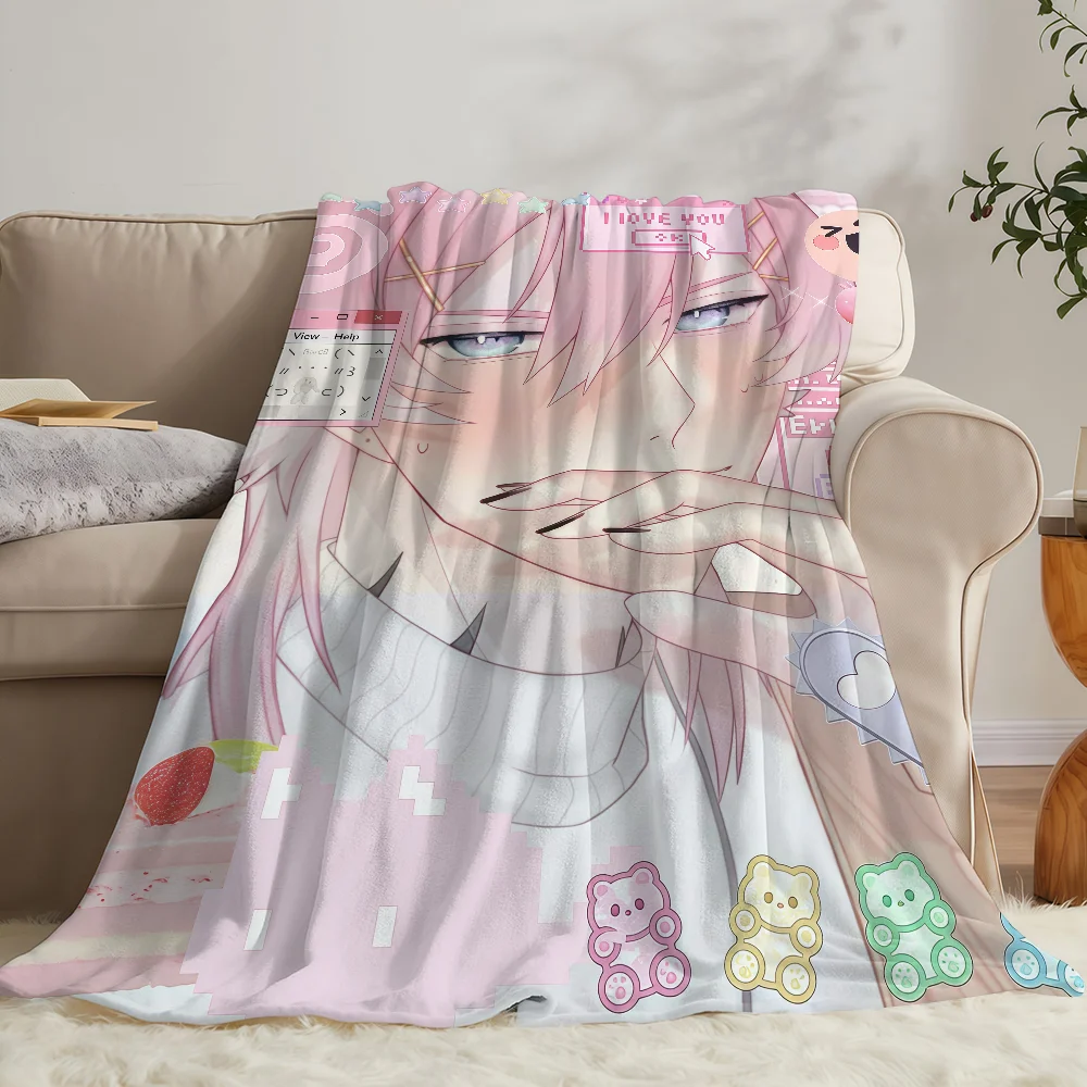 Game 14 Days W-with You Ren Blanket Soft Warm And Thick Perfect For Bedroom Living Room Bed Sofa Camping Picnic Office Gift