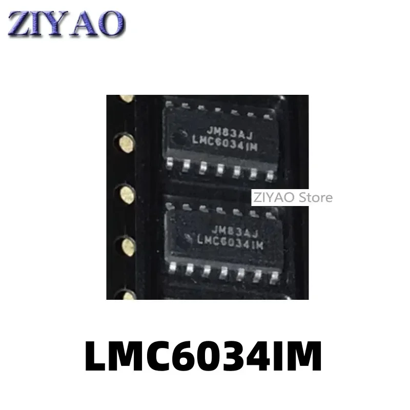 5PCS LMC6034 LMC6034IMX LMC6034IM SMD SOP-16