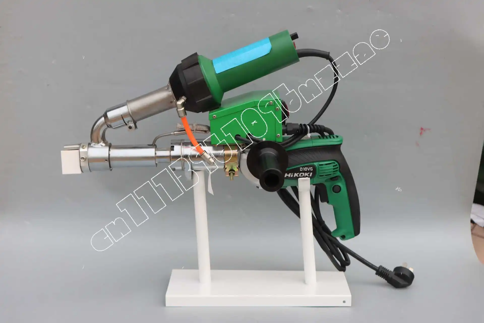 Portable Extrusion Plastic Welding Machine PPPE Hot Melt Extrusion High Power Geomembrane Welding Torch Welding Machine 4
