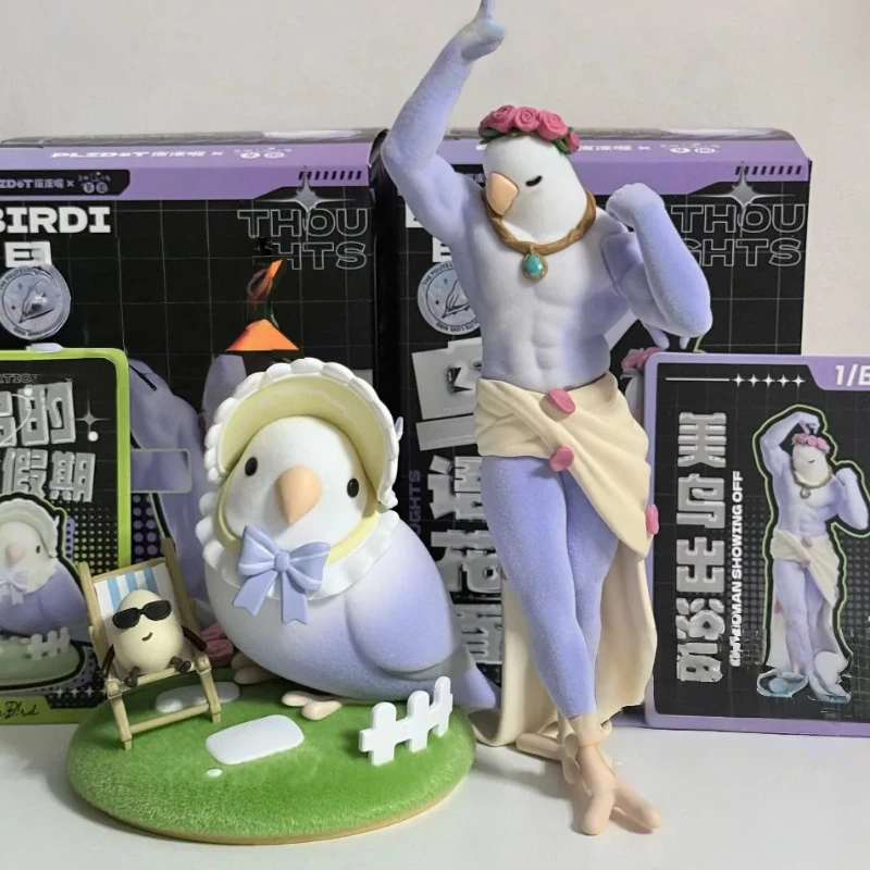 

Little Bird Taro Balls 4th Birds Singing Flowers Fragrant Series Blind Box Collectible Figurine The Polite Love Bird For Fans