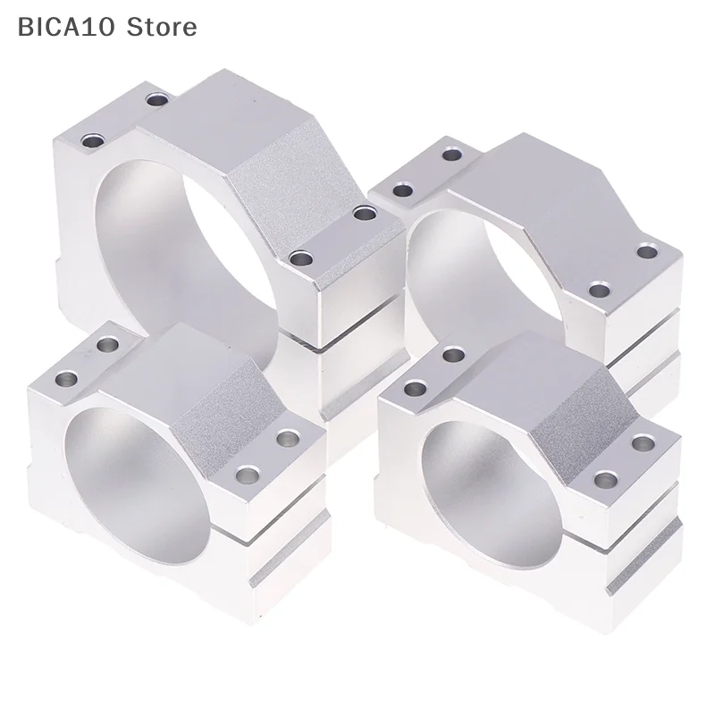 52mm 56mm 65mm 80mm Aluminum Spindle Clamp Motor Bracket For CNC Engraving Router Machine Motor Mounting Holder