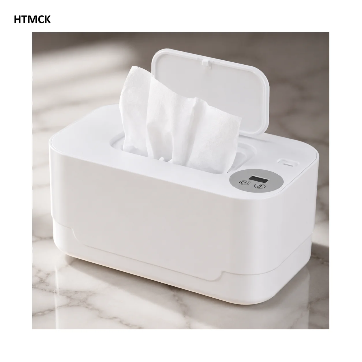 Baby Wipe Warmer Heater with LED Display Wet Towel Dispenser Portable USB Charge Baby Wipe Warmer Napkin Heating Box Home/Car