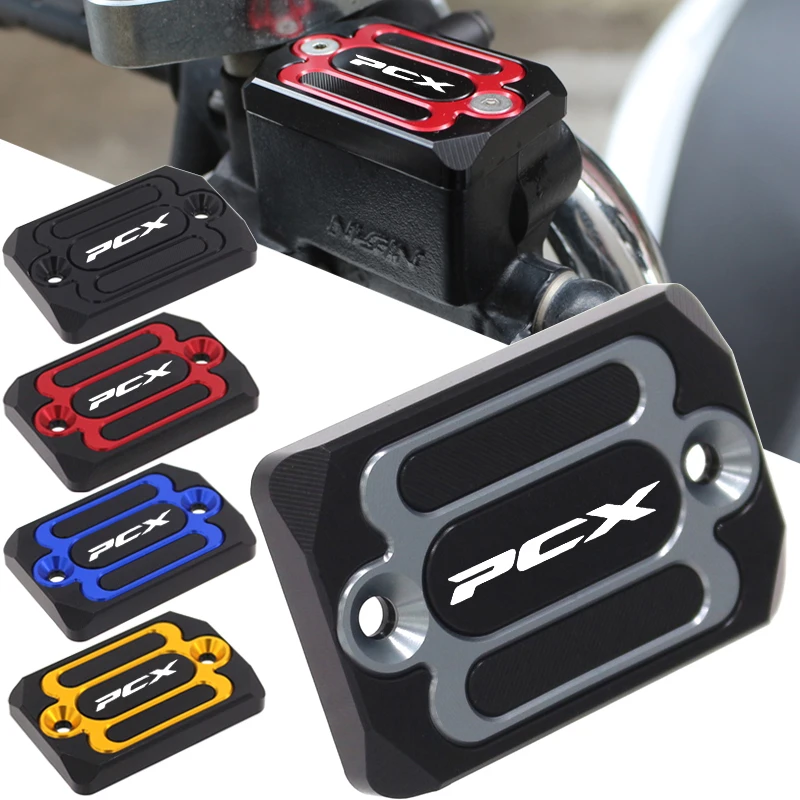 

Аксессуары PCX для мотоцикла с ЧПУ, передний тормозной резервуар, крышка бака для жидкости, крышка масляной чашки для HONDA PCX 160 150 125 pcx160 PCX150 PCX125