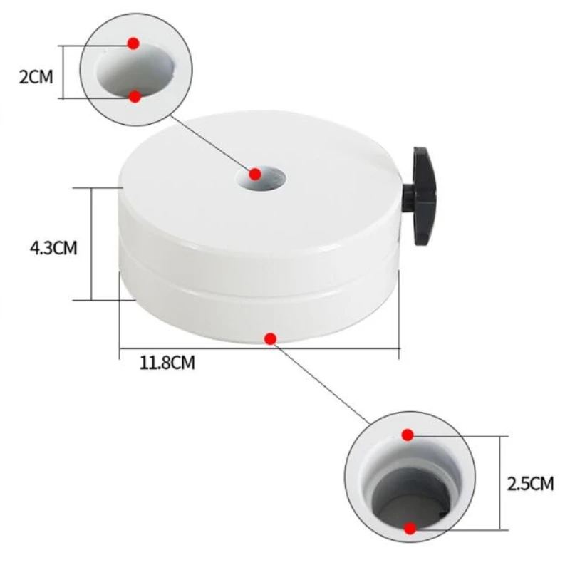 Imagem -03 - Agnicy 4kg Acessório Telescópio Martelo Pesado Telescópio Astronômico Acessórios Especiais Montagem Equatorial Contrapeso