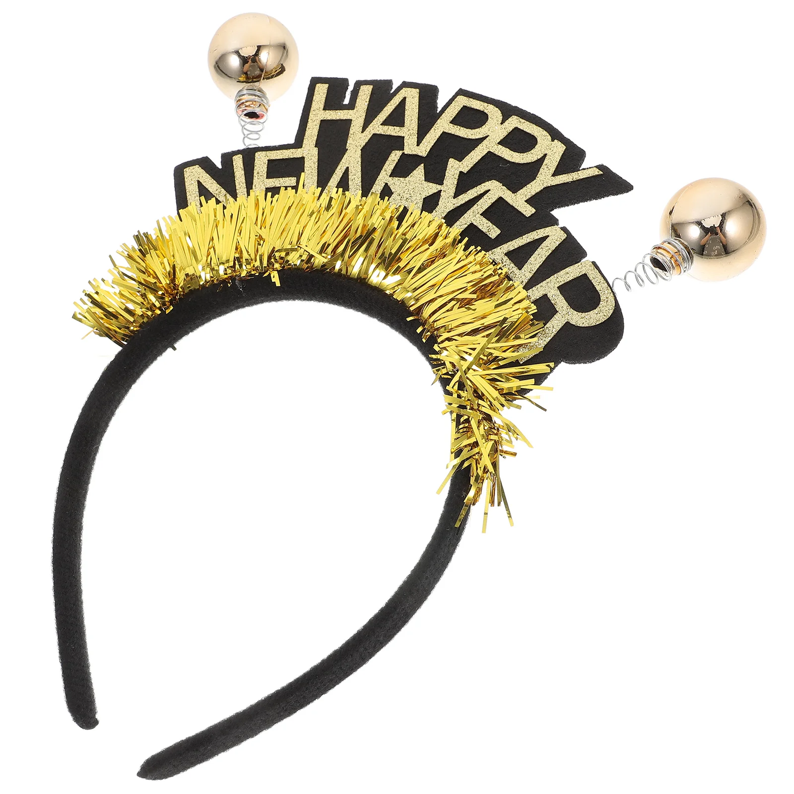 

New Year Party Headwear Glitter Happy Hat Pop 2025 Headband Eva Years Headbands