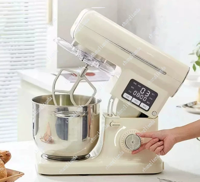 Professional Stand Mixer for Home, Automatic Dough Kneader with Attachments, 800W Heavy Duty