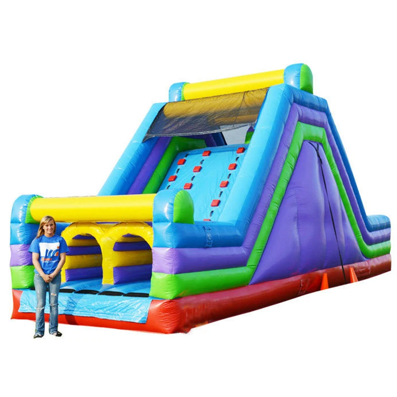 Inflatable obstacle course inflatable slide  inflatable climbing wall inflatable bouncer commercial slide for kids