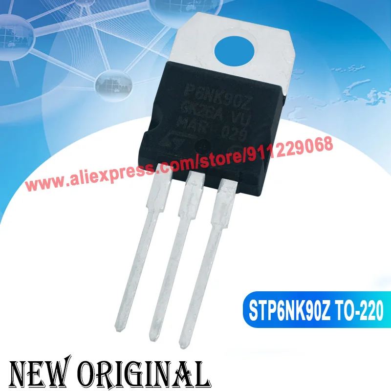 (5 Pieces) P6NK90Z STP6NK90Z  TO-220 900V 5.8A / FS70UM-2 100V 70A / FTP08N06A  TO-220 / FDP18N50 18N50 500V 18A TO-220