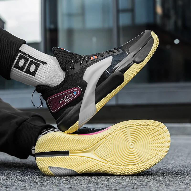 

Original Brand Men Woman Basketball Training Shoe Youth Low Ankle Basketball Shoe Top Quality Wearable Outdoor Sport Shoe 36-45