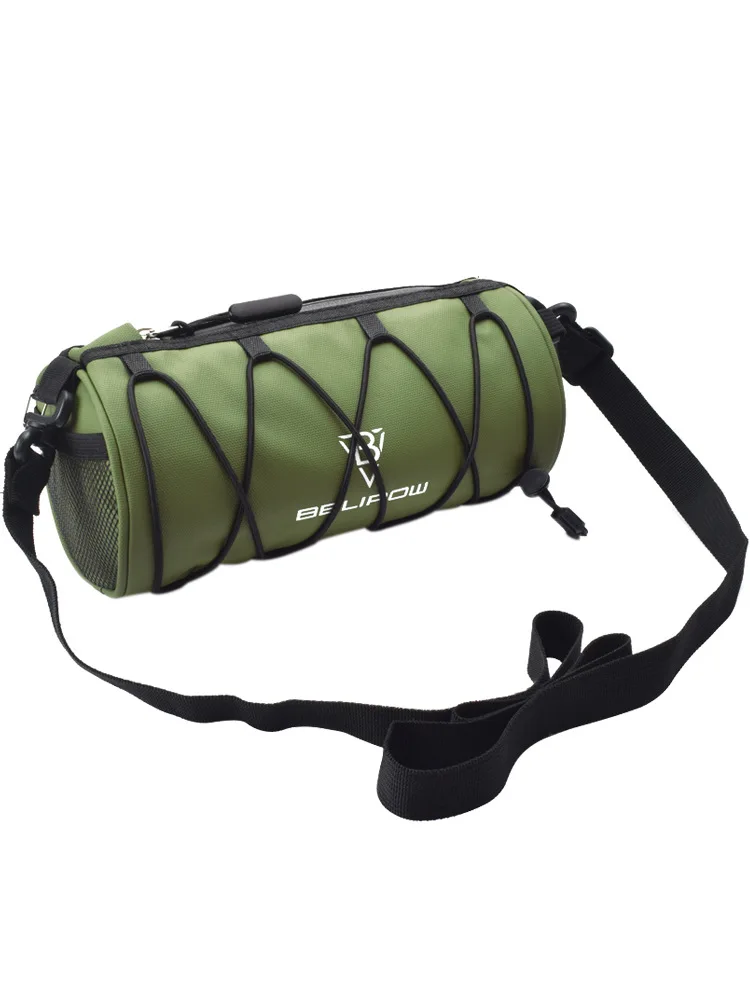 2L 5L Fahrradlenkertasche, Fahrrad-Fronttasche, Umhängetasche, Aufbewahrungstasche mit Schultergurt für Rennrad, Mountainbike, Radfahren, Reisen – Detail 13