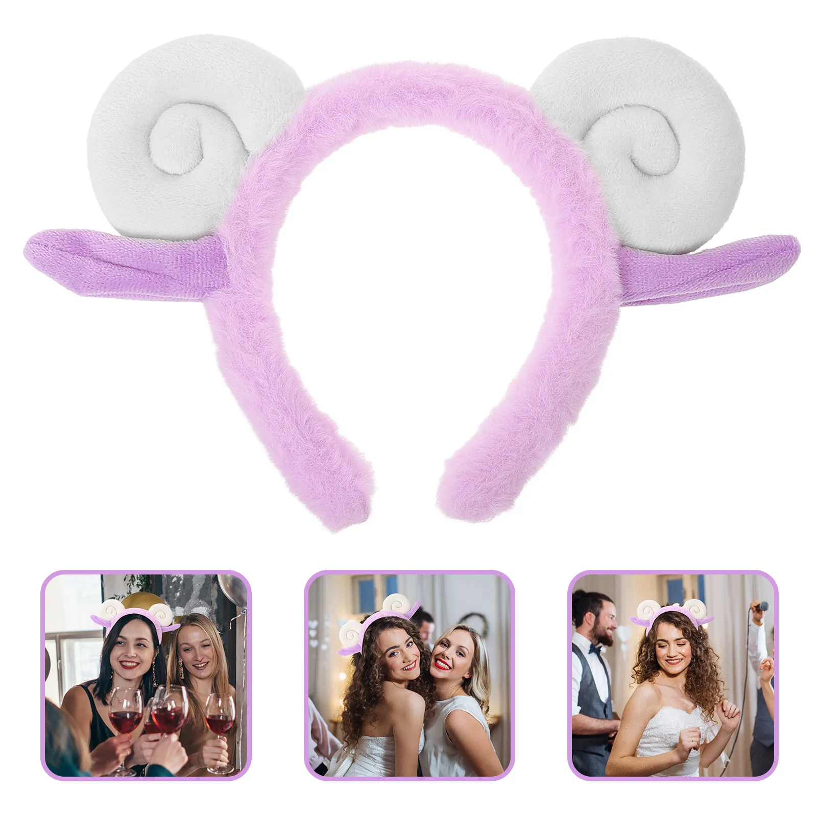 

Повязка на голову из овечьих рогов: милый аксессуар для костюмированных вечеринок, свадеб, дней рождения, ролевых игр, фотосессий, украшение для волос своими руками, очаровательный праздничный головной убор