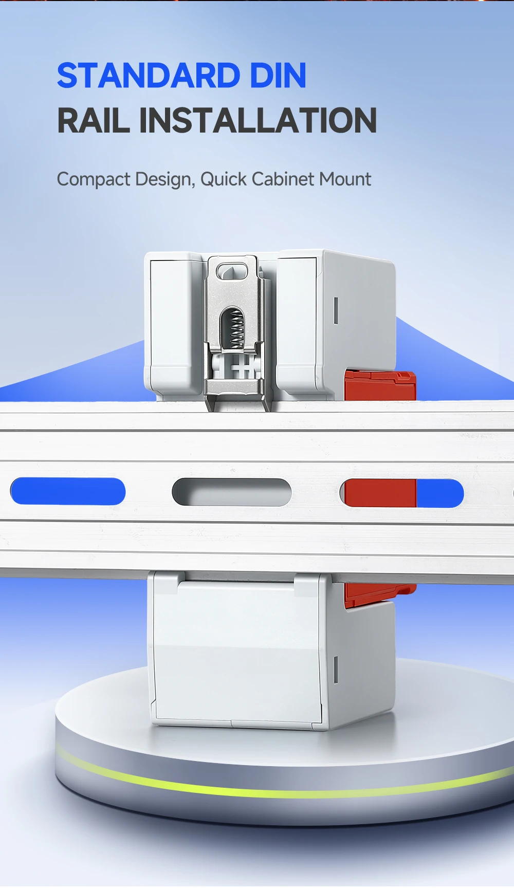 TDNK-PV DC SPD Überspannungsschutzgerät 2P 20KA 40KA 500V 600V 800V 1000V für Solar-PV-Panel Blitzschutz – Detail 9