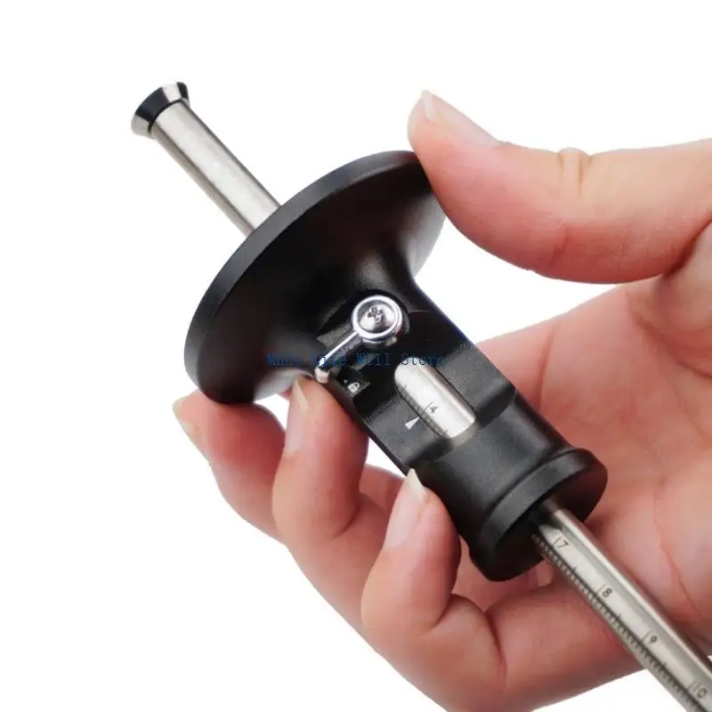 20CM 0-120mm Tool, Marking Tool Stainless Steel /Aluminum-Alloy Hard