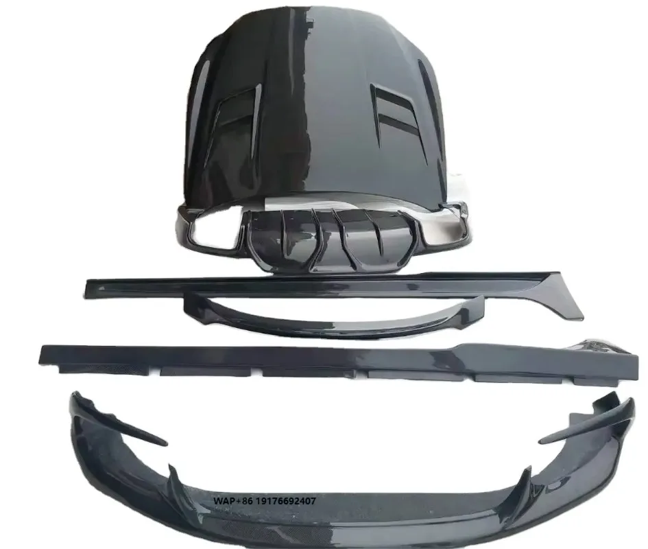 Style Carbon Fiber Body Kit for Ghibli - Front Lip, Side Skirts & Rear Diffuser