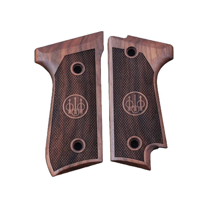 

KSD Brand Beretta 92S Compatible Walnut Grips Diamond