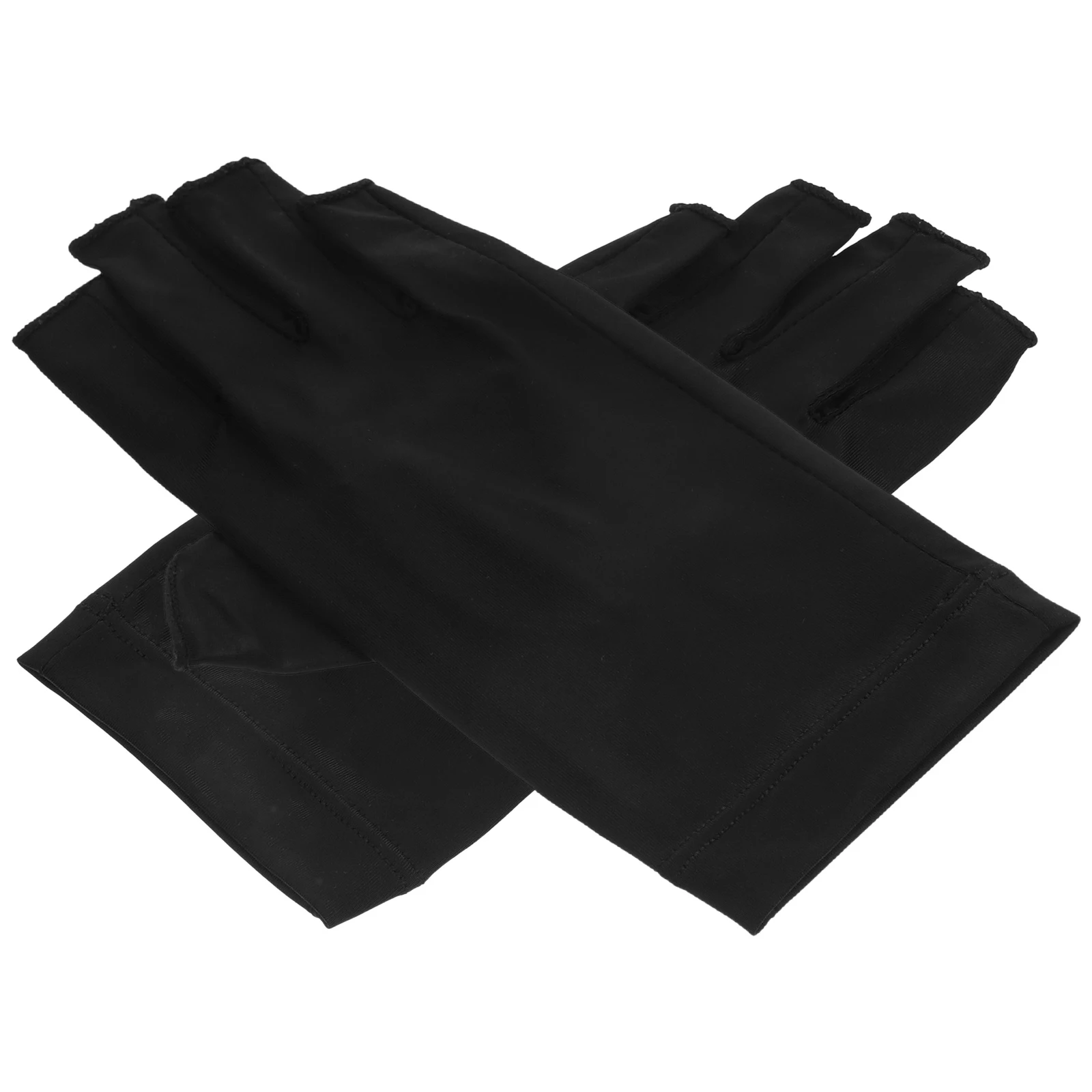 

1Pair Anti Uv Breathable Fingerless Nail Protective Gloves for Gel Manicure Hand Care Gel Manicures Glove