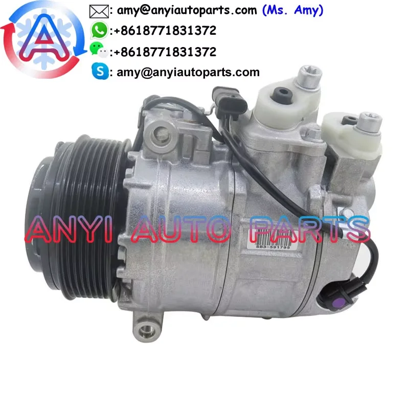 

China Factory COM230 7SAS17C 7PK Auto ac compressor for Mercedes-Benz GL-Class/GLE C292/GLS-Class/S-Class/M-Class A0008307200