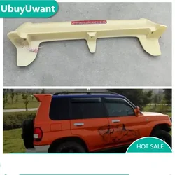 Hoge Kwaliteit ABS Materiaal Auto Spoiler Voor Mitsubishi Pajero IO 1996-2004 Primer Kleur Staart Vleugel Decoratie Kofferbak spoiler