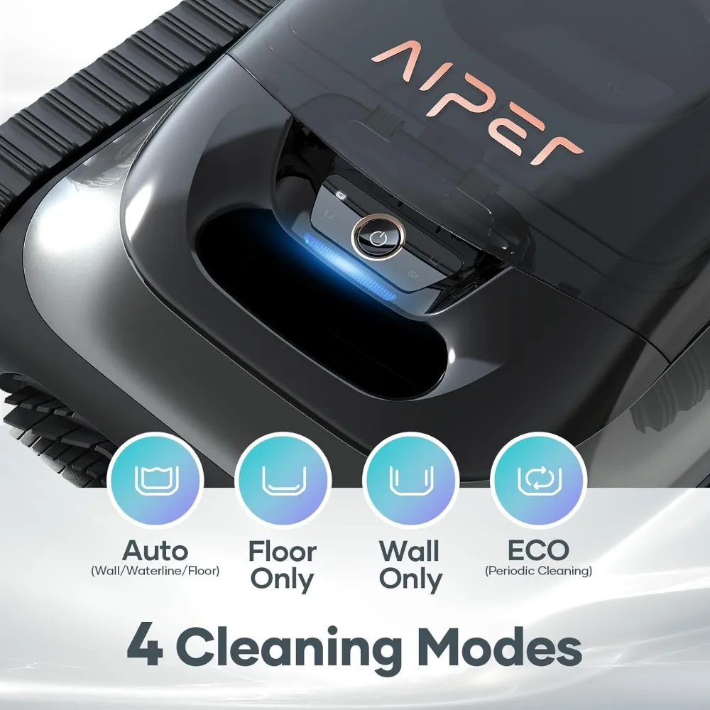 Scuba S1 Pool Vacuum per piscine interrate Cordless robot Pool Cleaner Wall Climbing Smart Navigation 150 min durata della batteria