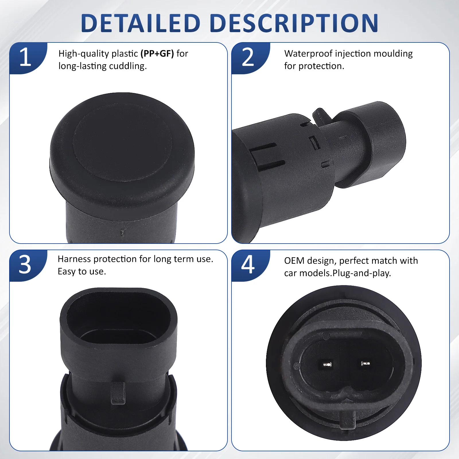 22863048 مفتاح تحرير زجاج النافذة للباب الخلفي 12 فولت 5A IP68 مقاوم للماء أسود لسيارة تشيفي تاهو جي إم سي يوكون كاديلاك إسكاليد 2007-2014 #5