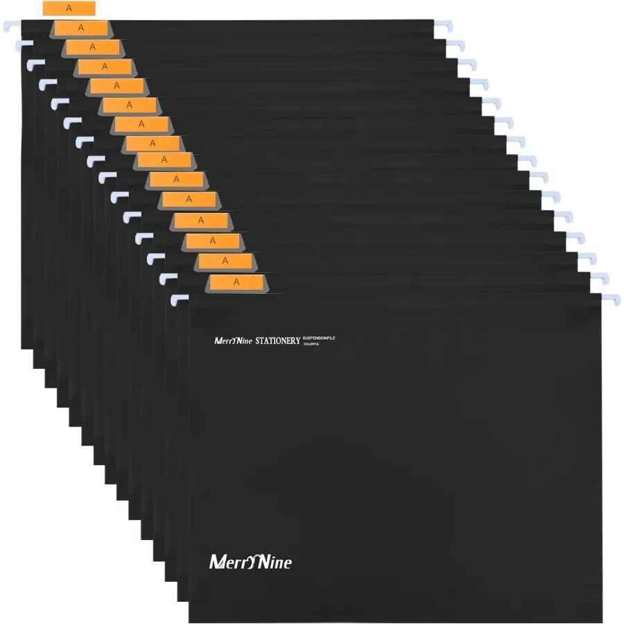 

Подвесные папки для файлов, размер буквы, 15 шт., полипропиленовые папки для хранения документов, органайзер с 1 5-гранными язычками и вставками, организация файлов