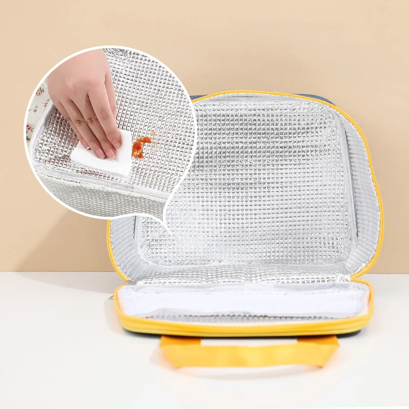 Lunch Bag Handle Insulation cooler bag for Women kid Lunch Box picnic travel Portable Food Storage Breakfast Thermal Food Bag