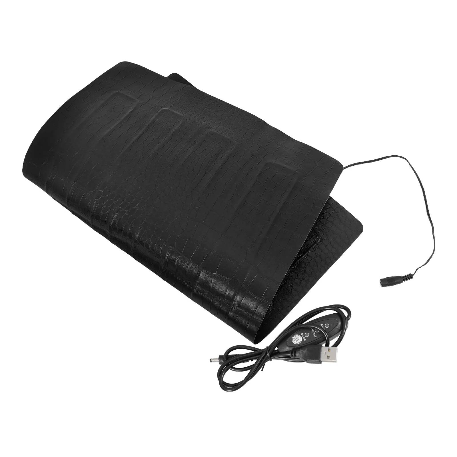 

USB Carbon Fiber Heating Pad 3-Level Switch Adjustable Temperature Portable Pet Warming Mat Cats Dogs Reptiles