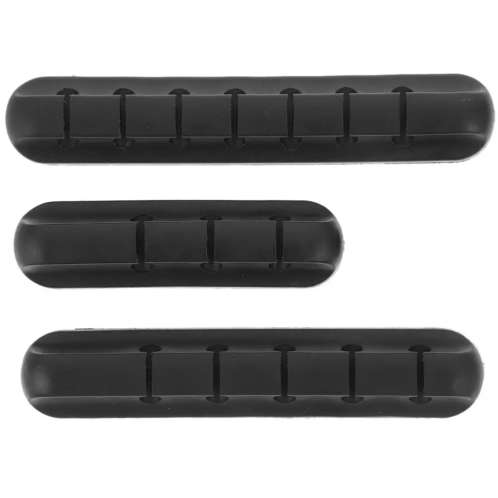 

3 Pcs Cable ganizer Wire Clips Black PP Adhesive Desk Cord Keeper USB Wire ganizer Desktop Cable Management System