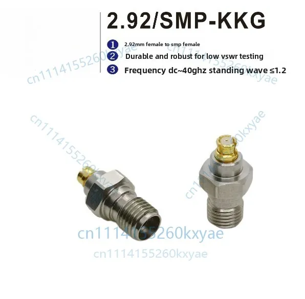 1pc 2.92/smp-kk adapter 2.92mm female to smp female for testing 40g≤1.2