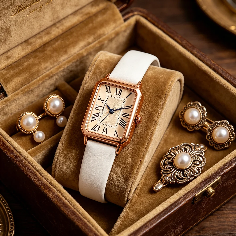 สายนาฬิกาหนังนิ่มบางเฉียบ สายร - Smartwatch Slim Watches For Men บทวิจารณ์และราคา