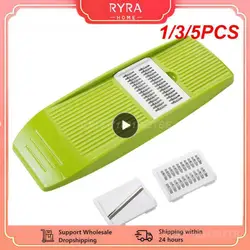 1/3/5PCS Mandoline Vegetables Slicer Grater Carrot Korean Cabbage Food Processors Manual Cutter Kitchen Accessories Tools with 3