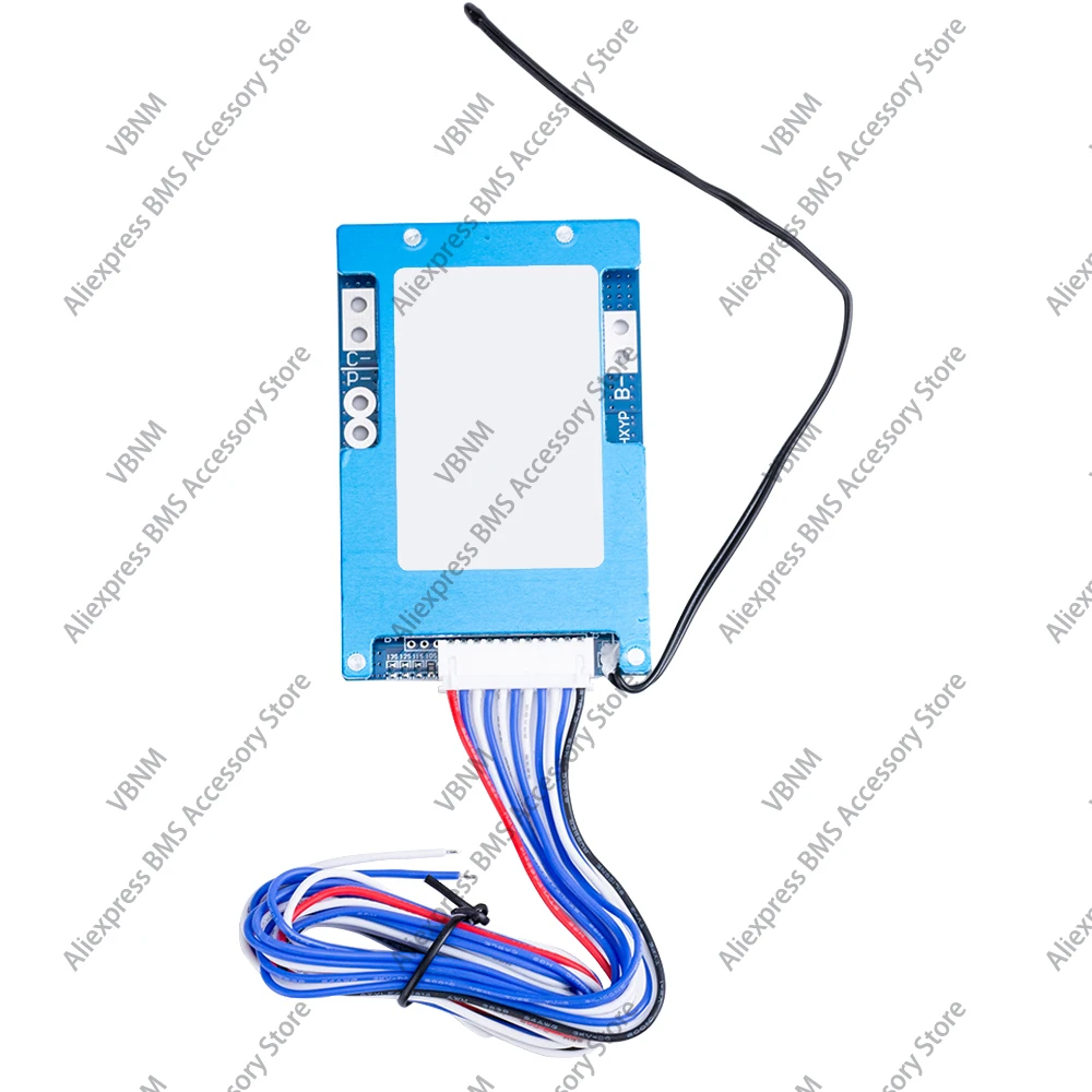 20A Li-ion BMS 5S 20V สำหรับแบตเตอรี่ลิเธียม3.7V พร้อมบาลานเซอร์ระบบป้องกันการชาร์จเกินอุณหภูมิ NTC E-BIKE BMS