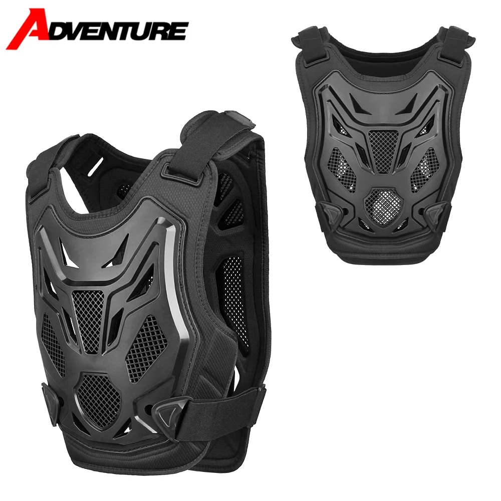 

Новый мотоциклетный защитный жилет от падений и ударов, защита груди и спины для гонщиков внедорожных мотоциклов