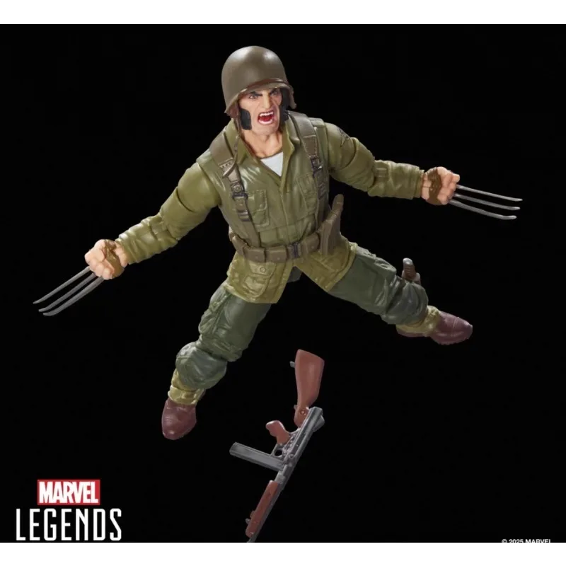 【Preventa noviembre de 2025】 nuevo Original Hasbro Marvel Legends Series WOLVERINE WWII LOGAN figuras de acción de juguete colección de regalos