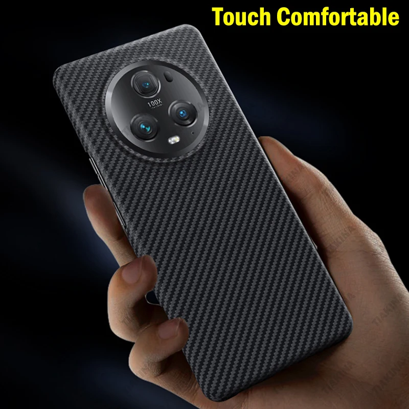 Hot Genuine Aramid Fiber Capa For Honor Magic 5 Pro Ultra Thin Matte Funda For Honor Magic 5 Magic5 Pro Carbon CASE Cover