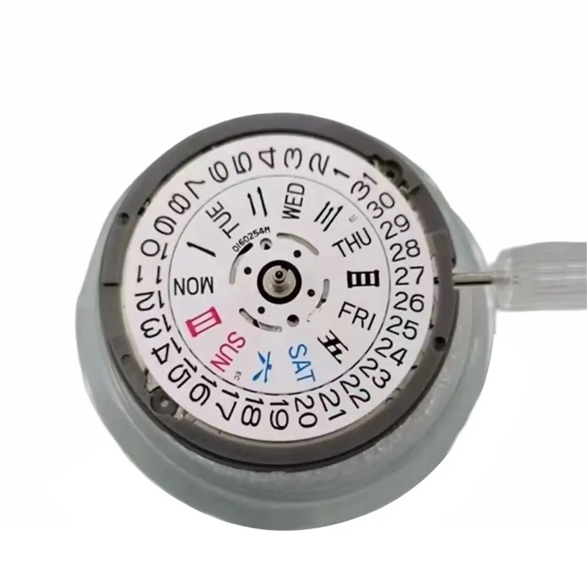 NH36A Automatic Mechanical Watch Movement Dual Date Movement Replacement 4R36 / 7S36 Watch Movement