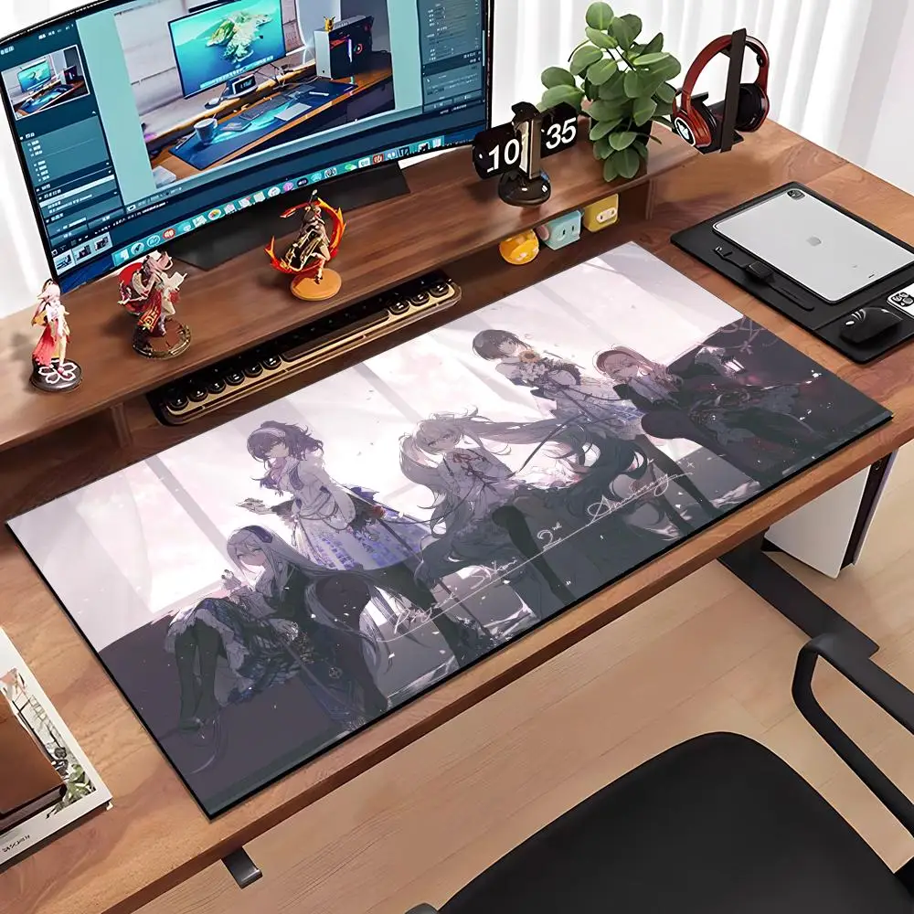 لوحة ماوس F-Final F-Fantasy كبيرة مضادة للانزلاق من المطاط للألعاب لوحة مكتب متينة بحافة سميكة مناسبة للمكتب والألعاب #3