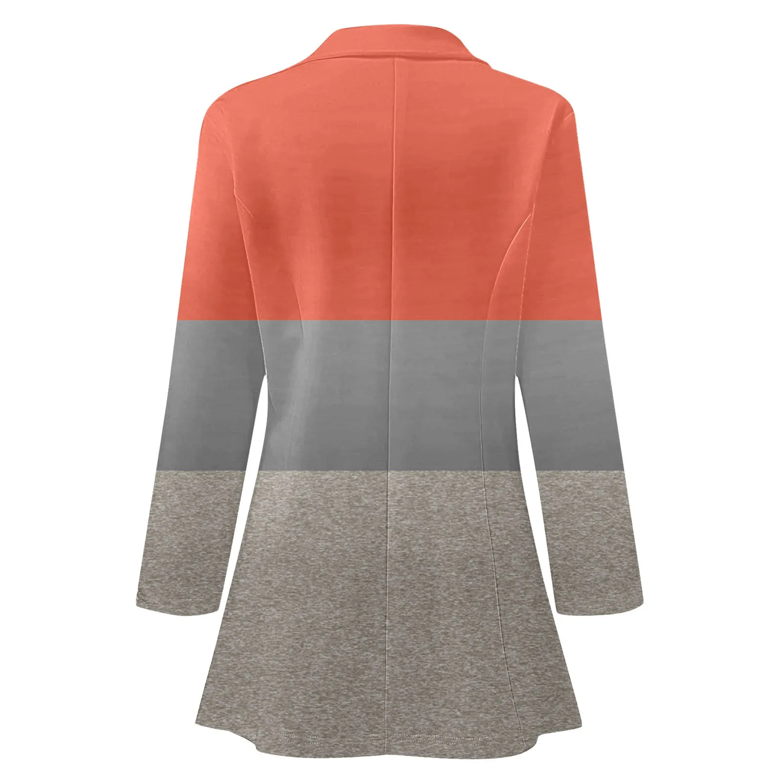 Cappotto Patchwork Lady Peak risvolto giacca da donna blazer a contrasto di colore per le donne 2024 New Fashion Office Ladies Slim cappotti