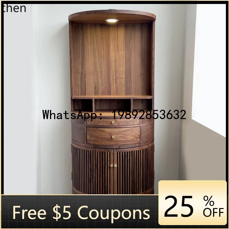 

AB new Chinese shrine oering table shrine small vertical cabinet living room God of Wealth cabinet locker