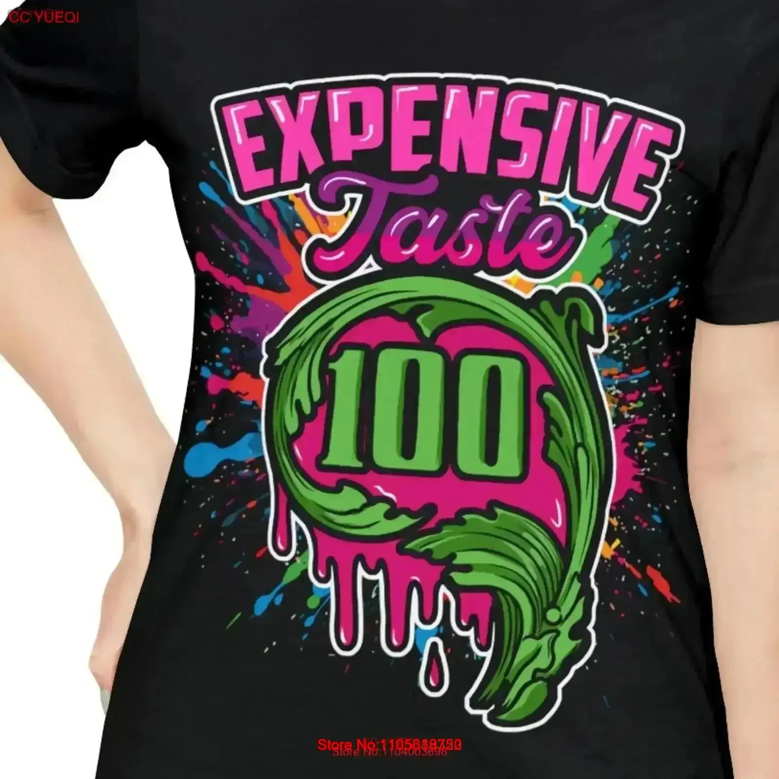 Expensive Taste T Shirt Hustle Hustling Woman Man New Trending Wear Products By Aymara Unique Designs Grind Swag Fashion homme
