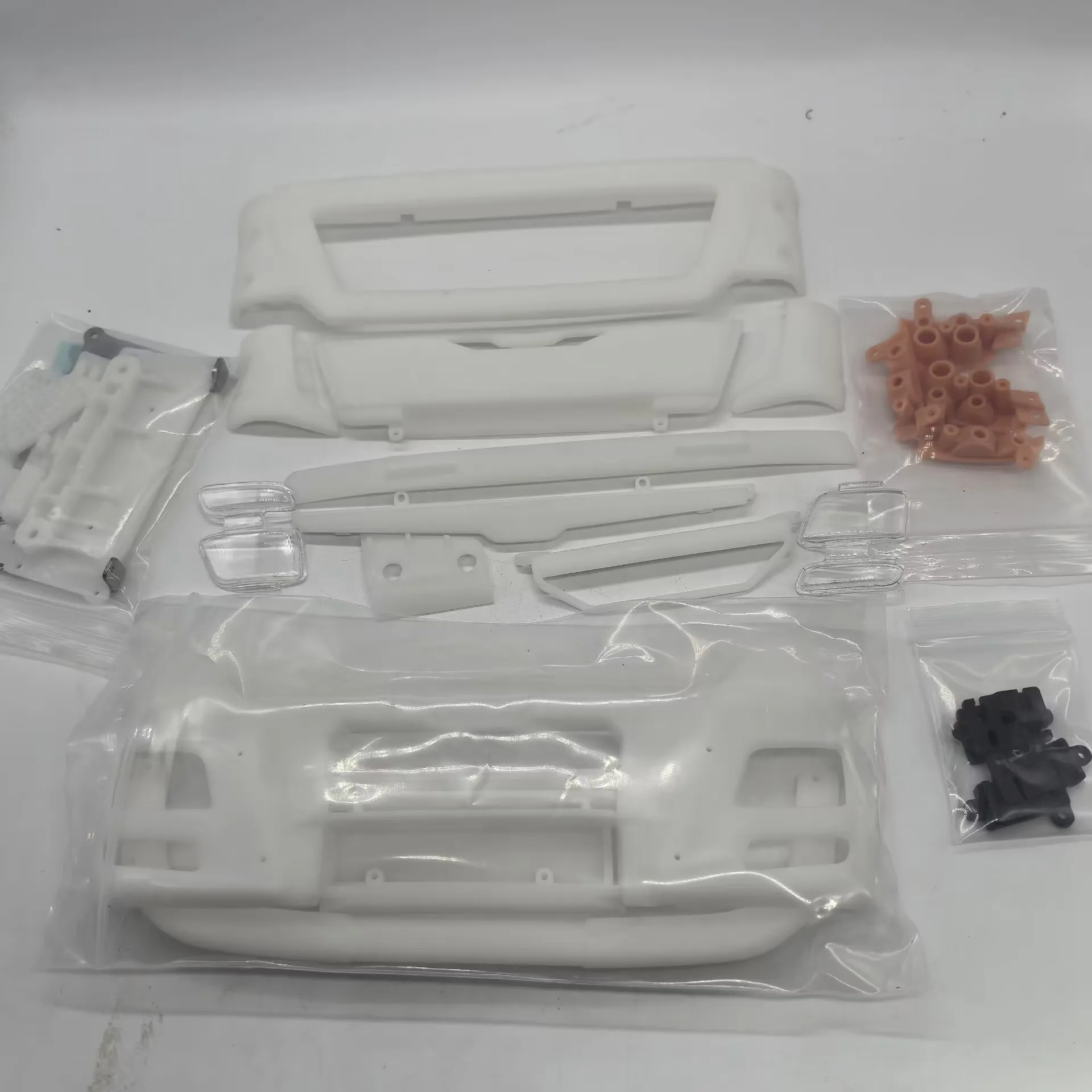 

RC 1/14 Front Face Modification Kit For 1/14 Tamiya RC Truck For MAN TGS TGX 56325 26329 56332 56350 Truck DIY Accessory Toy