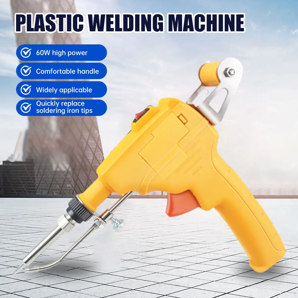 

New Multi-Function Iron Welder Automatically Soldering Gun 220V/110V 60W Hand-Held Internal Heating Send Tin Welding Repair Tool