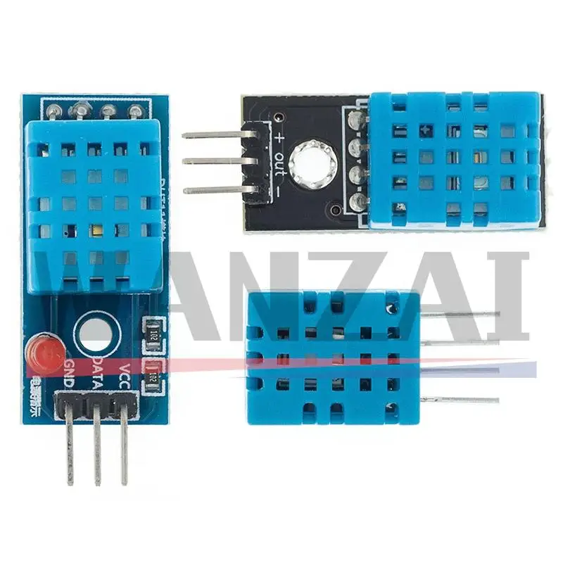 Smart 3pin KY-015 DHT-11 DHT11 Digital Temperature And Relative Humidity Sensor Module + PCB for Arduino DIY Starter Kit