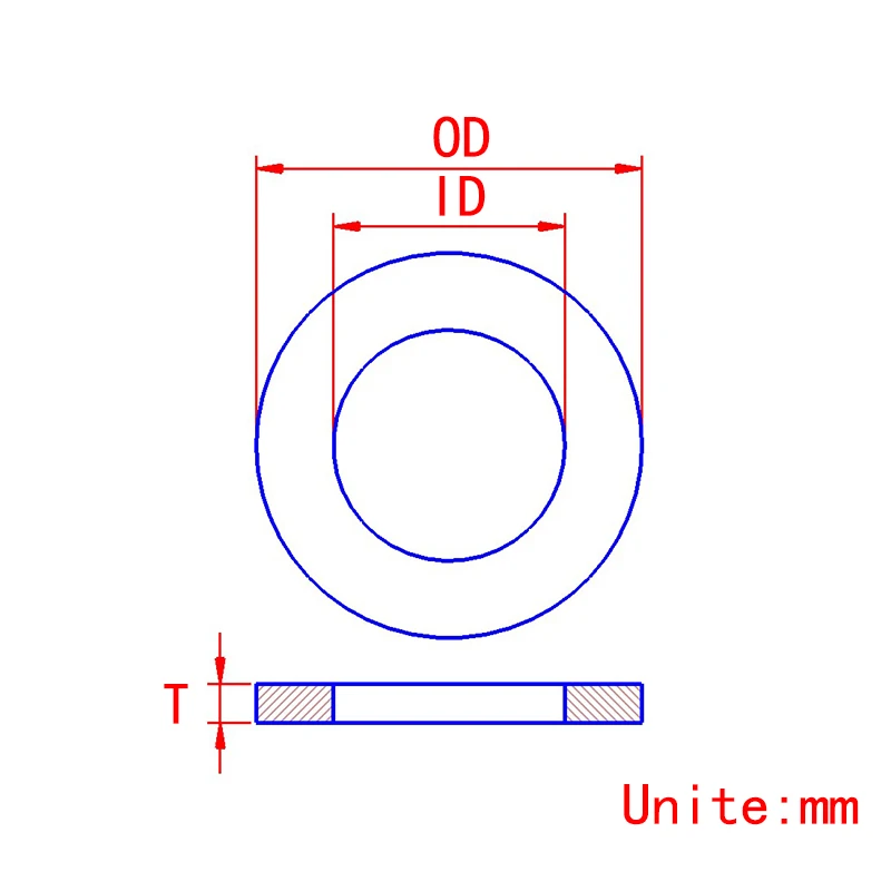 Ronde Siliconen Pakking O-Type Siliconen Afdichting Pakking Elastische Waterdichte Afdichting Ring Transparant Rubber Kussen 2Mm