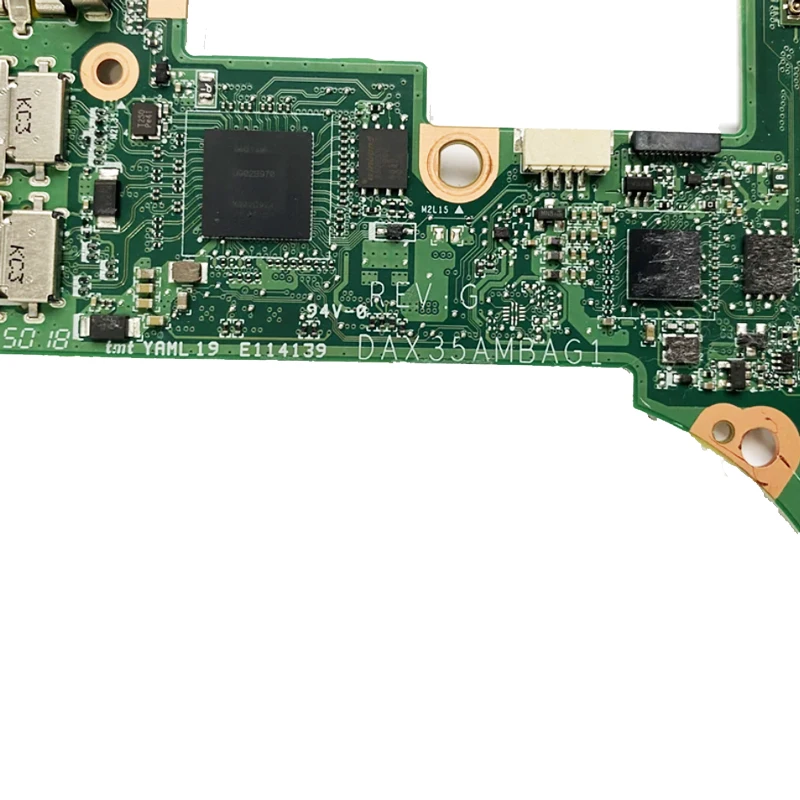 Imagem -03 - para hp Espectro X360 15-ch 15t-ch Placa-mãe do Portátil Dax35ambag1 Mainboard com Cpu I78705g Ddr4 Uma 100 Testado ok