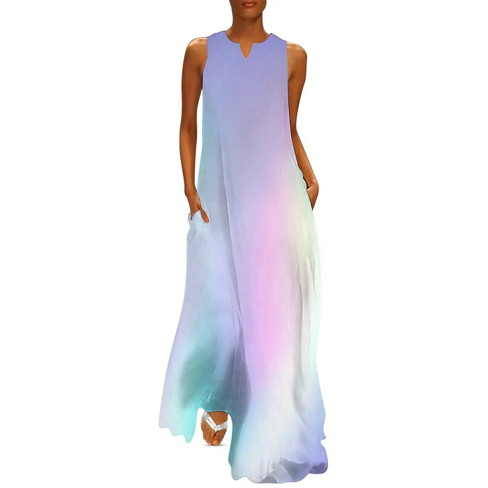 

Holographic Long Dress luxury dresses Dresses for wedding party Dress