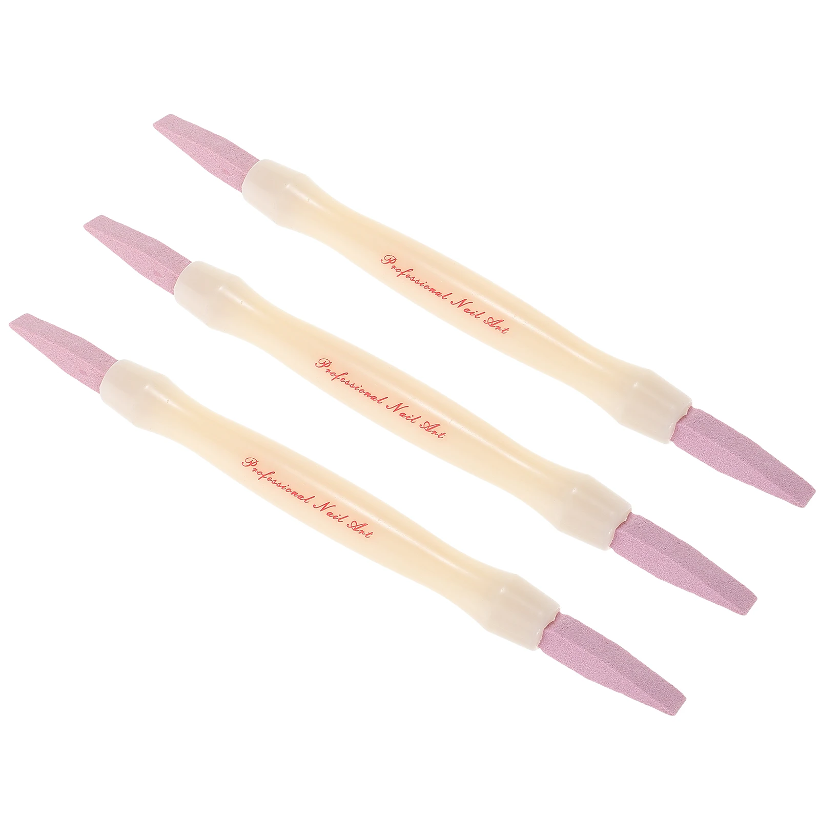 

3pcs DeadSkinPolishingPen Pen Nail Pumice Stone Nail Buffing Tool Stick Pedicure Pen QuartzPortableManicureTool