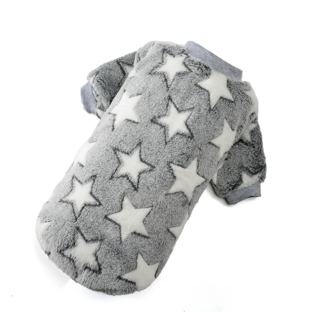 Autumn Winter Warm Puppy Fleece Clothes For Small Dogs Cats Soft Cozy Sweatshirts Chihuahua Spring Costume Yorkshire Pug Jacket