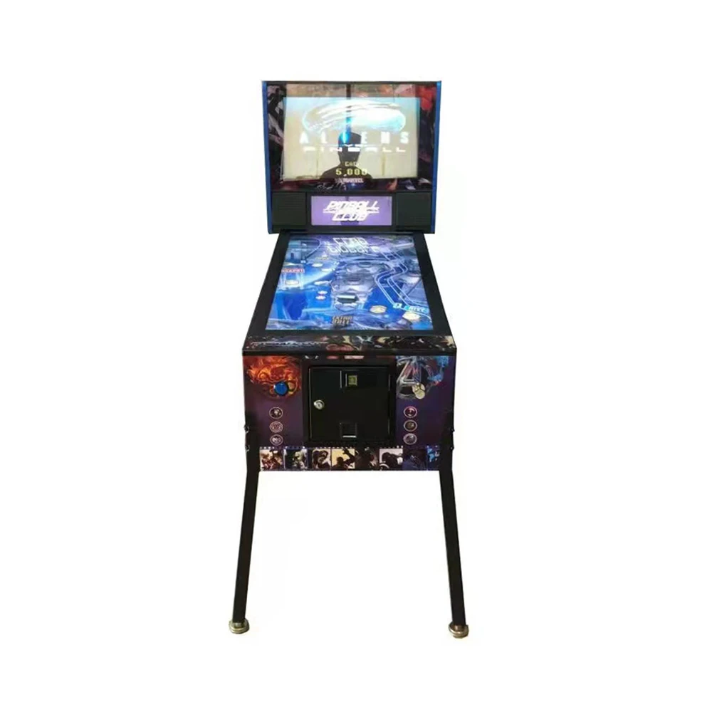 Funny 6 Ball Pinball Game Machine Indoor Arcade Pinball Table for Game Center Can Be Customized