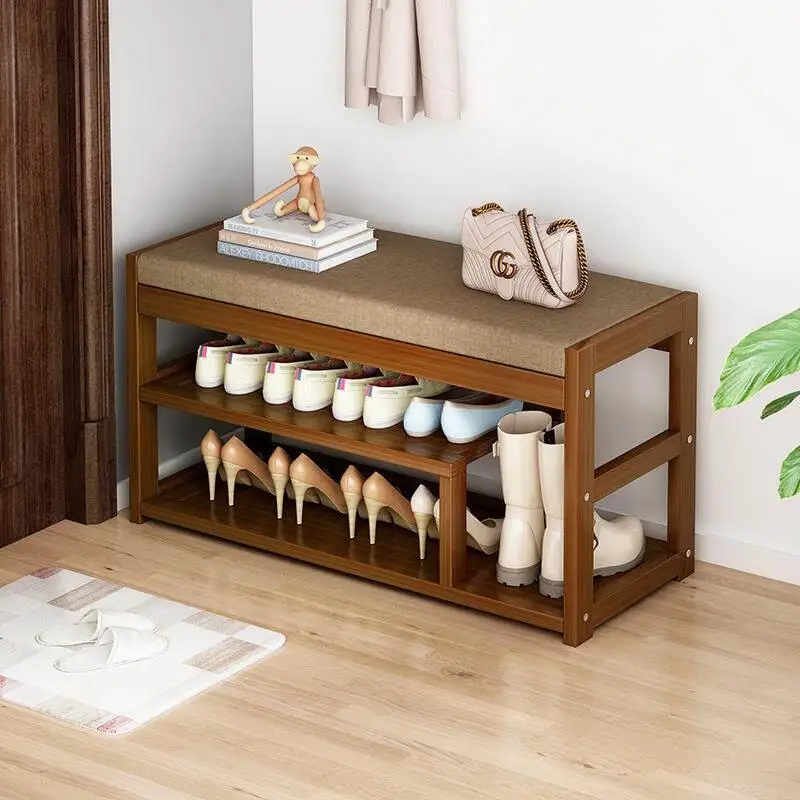 real-wood-door-mat-shoe-bench-indoor-outdoor-camping-travel-gear-simple-design-carriage-cover-soft-try-on-clothes